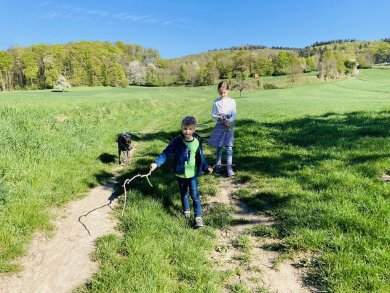 Wandernde Kinder Wandernde Kinder