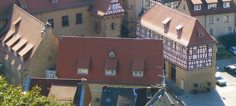 Luftaufnahme Kurmainzer Amtshof