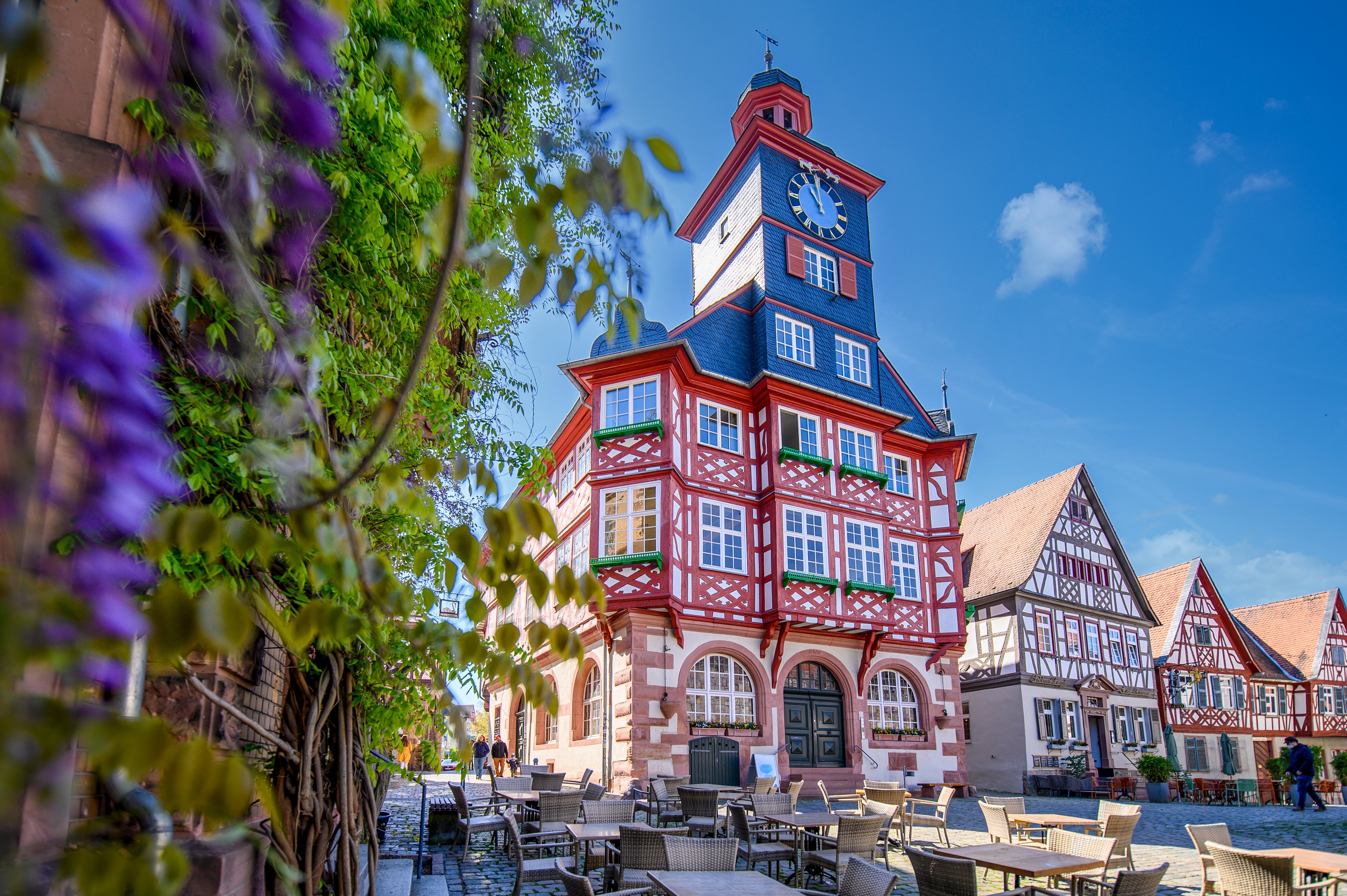 Aufnahme des Rathaus Heppeneims