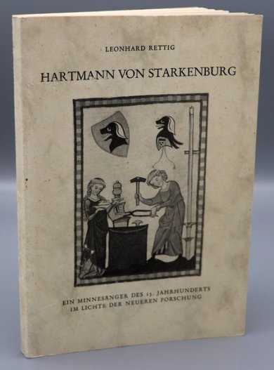 Hartmann von Starkenburg Cover Publikation Hartmann von Starkenburg. Ein Minnesänger des 13. Jahrhunderts im Lichte der neueren Forschung