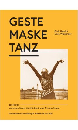 Broschüre Geste, Maske, Tanz