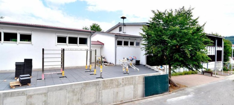 DGH Sonderbach Platzhalter Dorfgemeinschaftshaus Sonderbach Außenansicht