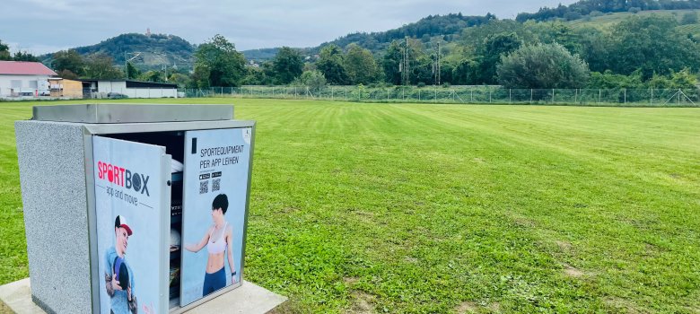 Multifunktionswiese mit Sportbox