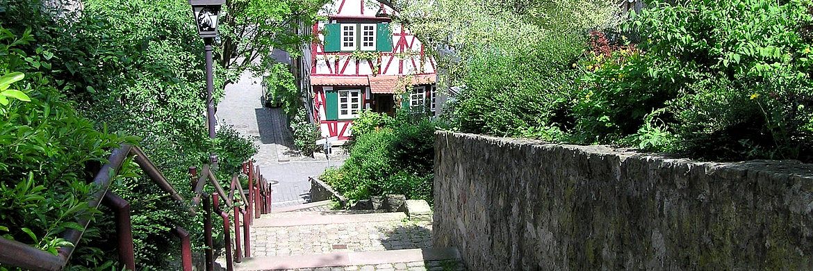 Die malerische Heppenheimer Altstadt