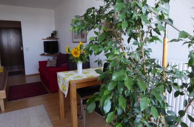 Blick in den Flur vom Wohnzimmer