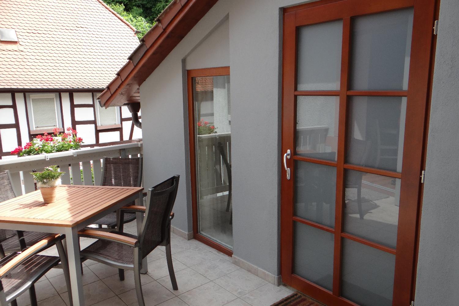 Ferienwohnung Landhaus: Appartement Schlossberg